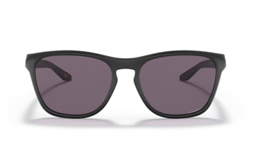 Image of Oakley OO9479 Manorburn Sunglasses - Mens, Matte Black Frame, Prizm Grey Lens, 56, OO9479-947901-56