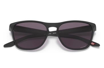 Image of Oakley OO9479 Manorburn Sunglasses - Mens, Matte Black Frame, Prizm Grey Lens, 56, OO9479-947901-56