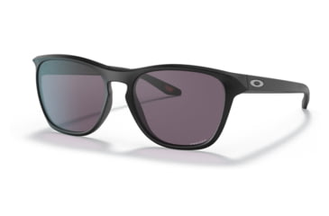 Image of Oakley OO9479 Manorburn Sunglasses - Men's, Matte Black Frame, Prizm Grey Lens, 56, OO9479-947901-56