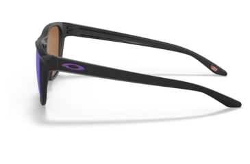 Image of Oakley OO9479 Manorburn Sunglasses - Mens, Matte Black Frame, Prizm Violet Lens, 56, OO9479-947903-56