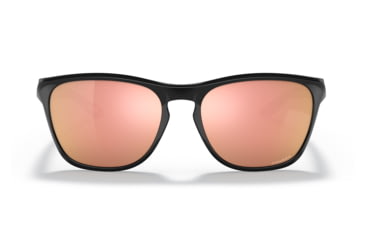 Image of Oakley OO9479 Manorburn Sunglasses - Mens, Polished Black Frame, Prizm Rose Gold Lens, 56, OO9479-947905-56