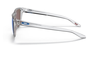Image of Oakley OO9479 Manorburn Sunglasses - Mens, Polished Clear Frame, Prizm Sapphire Lens, 56, OO9479-947906-56