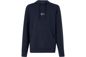 Image of Oakley Patch Fleece Hoodie - Mens, Blackout, Extra Small, FOA400016-02E-XS