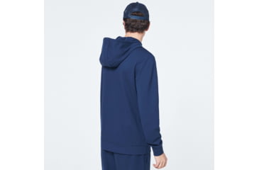 Image of Oakley Patch Fleece Hoodie - Mens, Universal Blue, Small, FOA400016-6ZZ-S