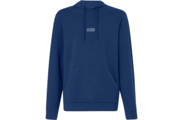 Image of Oakley Patch Fleece Hoodie - Mens, Universal Blue, Small, FOA400016-6ZZ-S
