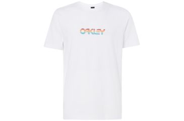 Image of Oakley Pixel B1B Tee - Men's, White, Medium, 457539-100-M