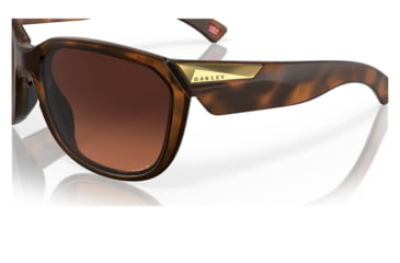 Image of Oakley Rev Up Sunglasses - Womens, Tortoise Frame, Prizm Brown Gradient Lens. Polarized, 59, OO9432-943213-59