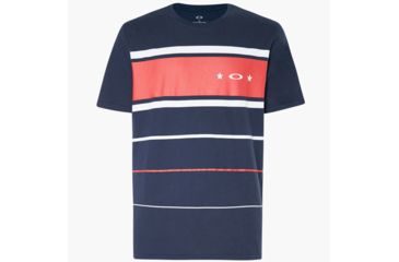 Image of Oakley Sc- Usa Stripes - Mens, Fathom, Medium, 457115A-6AC-M