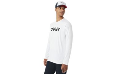 Image of Oakley SI 100C-Mark Ii Long Sleeve Tee - Mens, White, 2XL, 456748A-100-XXL