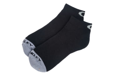 Image of Oakley SI 5-Pack No Show Socks - Men's, Black, L, FOS900404-001-L