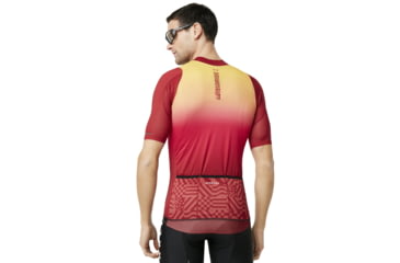 Image of Oakley Aero Jersey - Mens, Red Iridium, Medium, 434359-4RI-M