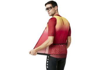 Image of Oakley Aero Jersey - Mens, Red Iridium, Medium, 434359-4RI-M