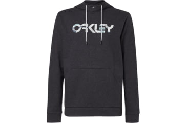 Image of Oakley SI B1B PO Hoodie 2.0 - Mens, Dark Grey Heather/Camo Grey, Medium, FOA402599-9BA-M