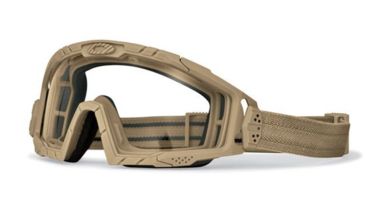Image of USED Oakley SI Ballistic 2.0 Goggles, Dark Bone Frame, Clear Lens OO7035-05, EDEMO2