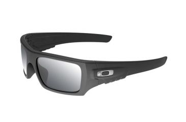 Image of Oakley SI Ballistic Det Cord Sunglasses,Graphite Black Frame,Rectangle Grey Lens OO9253-05