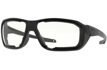 Image of Oakley SI Ballistic HNBL Safety Glasses, Matte Black, Clear, 65, OO9452-945208-65