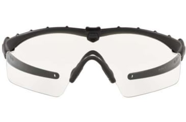 Image of Oakley SI Industrial M Frame 3.0 PPE Sunglasses - Men's, Matte Black Frame, Clear Lens, 2XL, OO9146-914650-32