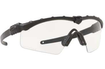 Image of Oakley SI Industrial M Frame 3.0 PPE Sunglasses - Men's, Matte Black Frame, Clear Lens, 2XL, OO9146-914650-32