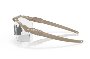 Image of Oakley SI Ballistic M Frame 3.0 Sunglasses, Desert Tan Frame, Clear/Gray/Persimmon Lens, OO9146-29