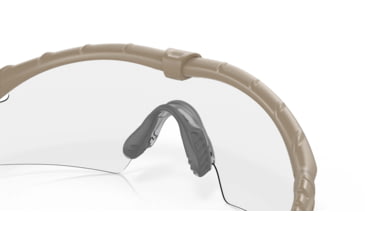 Image of Oakley SI Ballistic M Frame 3.0 Sunglasses, Desert Tan Frame, Clear/Gray/Persimmon Lens, OO9146-29