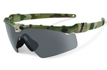 Image of Oakley SI Ballistic M Frame 3.0 Sunglasses, Multicam Frame, Grey Lens OO9146-02