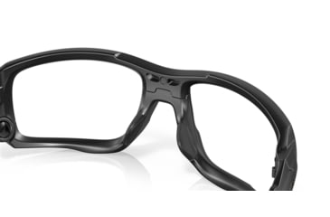 Image of Oakley SI Ballistic Shocktube Sunglasses, Matte Black Frame, Clear/Black Iridium Lens, OO9329-1061