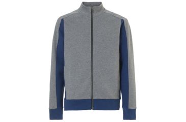 Image of Oakley SI Block Color Fz Fleece - Mens, Athletic Heather Grey, Large, 472424-24G-L