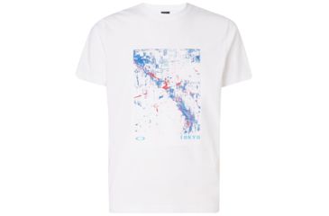 Image of Oakley SI City T-Shirt - Mens, White, Large, 457877-100-L