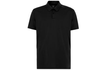 Image of Oakley SI Divisonal Golf Polo - Mens, Blackout, Extra Large, 433690-02E-XL