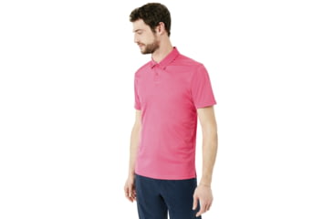 Image of Oakley Divisonal Polo - Mens, Fuchsia, Extra Large, 433690-40Y-XL
