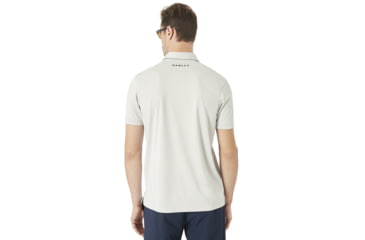Image of Oakley Divisonal Polo - Mens, Light Grey, 2XL, 433690-202-XXL