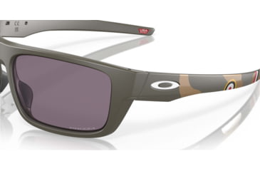 Image of Oakley SI Drop Point American Heritage Sunglasses, American Heritage Nose Art Frame, Prizm Gray Lens, OO9367-3760