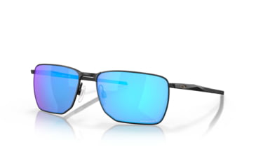 Image of Oakley SI Ejector Sunglasses, Matte Black Frame, Prizm Sapphire Lens, OO4142-0958