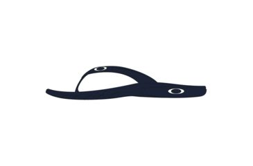 Image of Oakley SI Ellipse Flip Sandals - Mens, Black Iris, 12, 15204-6DG-6DG-12