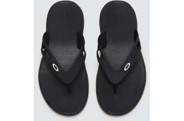 Image of Oakley SI Ellipse Flip Sandals - Mens, Jet Black, 13, 15204-01K-01K-13