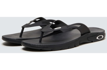 Image of Oakley SI Ellipse Flip Sandals - Mens, Jet Black, 13, 15204-01K-01K-13