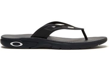 Image of Oakley SI Ellipse Flip Sandals - Mens, Jet Black, 13, 15204-01K-01K-13