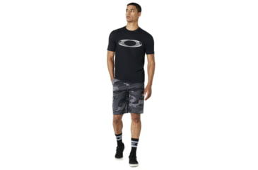 Image of Oakley SI Ellipse Tech Ss - Mens, Blackout, Small, 457339-02E-S