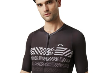 Image of Oakley Endurance Jersey - Mens, Blackout, Extra Small, 434360-02E-XS
