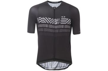 Image of Oakley Endurance Jersey - Mens, Blackout, Extra Small, 434360-02E-XS