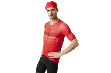 Image of Oakley Endurance Jersey - Mens, Red Line, Large, 434360-465-L