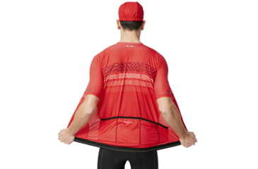 Image of Oakley Endurance Jersey - Mens, Red Line, Large, 434360-465-L