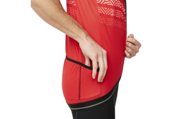 Image of Oakley Endurance Jersey - Mens, Red Line, Large, 434360-465-L