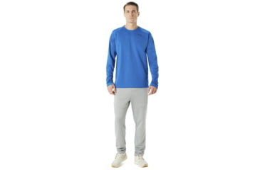 Image of Oakley Enhance Long Sleeve Crew 8.7.02 - Mens, Ozone, Medium, 434249-62T-M