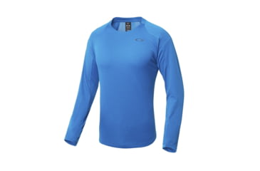 Image of Oakley Enhance Long Sleeve Crew 8.7.02 - Mens, Ozone, Medium, 434249-62T-M