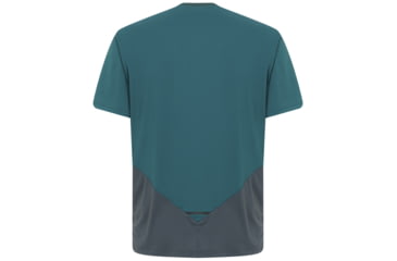 Image of Oakley SI Enhance Slant Short Sleeve Henley 9.0 - Mens, Petrol, Large, 457723-9PE-L