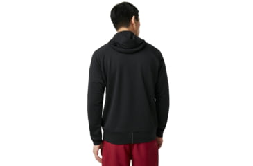 Image of Oakley SI Enhance Tech Fleece Jacket Grid - Mens, Blackout, Medium, 461731-02E-M