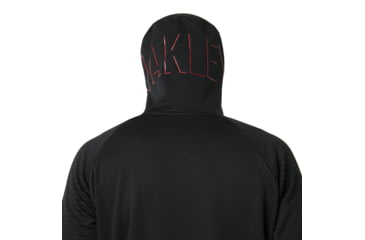 Image of Oakley SI Enhance Tech Fleece Jacket Grid - Mens, Blackout, Medium, 461731-02E-M