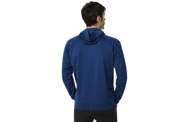 Image of Oakley SI Enhance Tech Fleece Jacket Grid - Mens, Dark Blue, Extra Large, 461731-609-XL