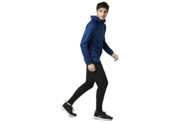 Image of Oakley SI Enhance Tech Fleece Jacket Grid - Mens, Dark Blue, Extra Large, 461731-609-XL